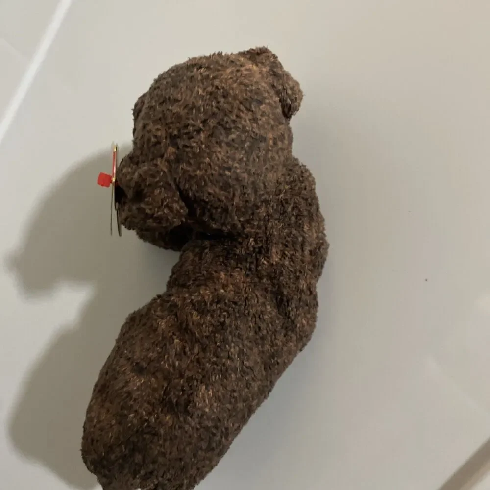 Ty Beanie Baby FETCHER the Brown Lab Dog (7 Inch) NEW MWMTs  Stuffed Animal Toy